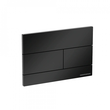 Клавиша смыва для унитаза Ceramicanova Balance Rect CN12-004MB черная матовая фото