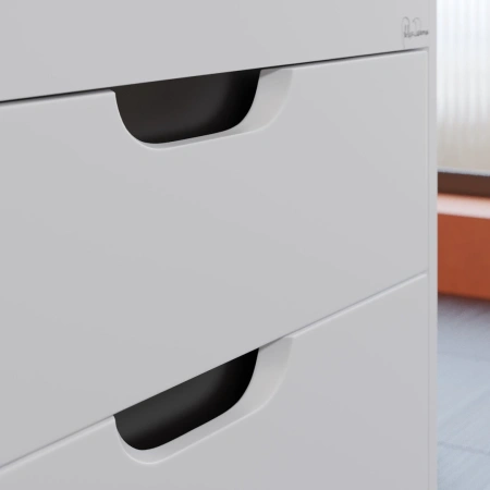 Тумба под раковину Uperwood Modul 65 2930205354 белая/графит фото