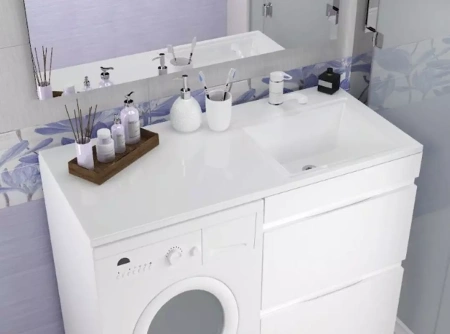 Раковина над стиральной машиной Stella Polar Мадлен SP-00001368 105x48 фото