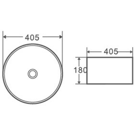 Раковина-чаша Grossman 40 GR-3025BM черная матовая фото