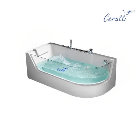 Акриловая гидромассажная ванна (джакузи) Cerutti SPA C-403L 170x80 фото