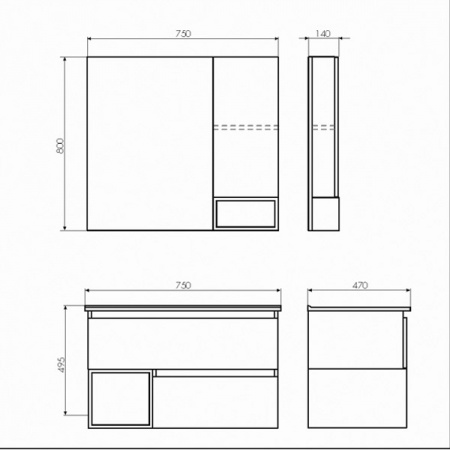 Тумба Comforty Турин-75 дуб белый с раковиной Comforty 75E фото