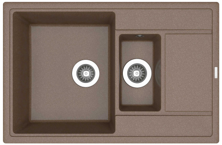 Кухонная мойка ЛИПСИ 780К Florentina 20.250.D0780 мокко фото