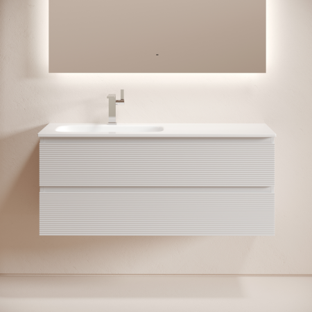 Тумба под раковину Sancos Folk FL120LW белая фото