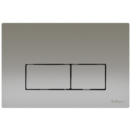 Смывная клавиша BelBagno Tetra BB-P58110 матовый хром фото