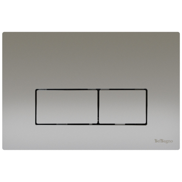 Смывная клавиша BelBagno Tetra BB-P58110 матовый хром фото