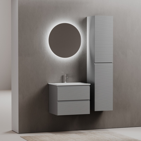 Тумба под раковину Sancos Folk FL60ES Ergraut soft фото