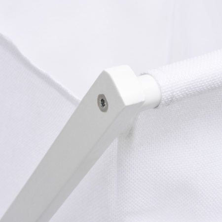 Корзина для ванной комнаты WasserKRAFT Nau WB-773-L белая фото