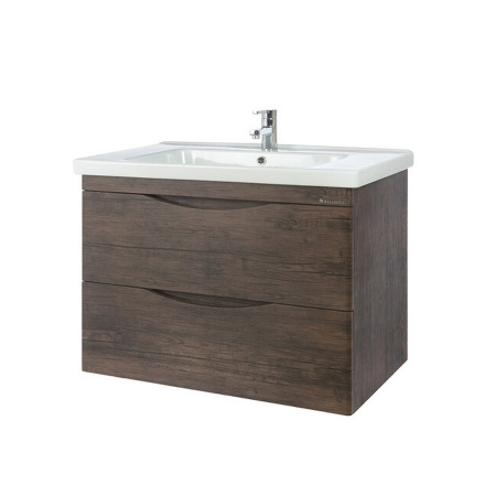 Тумба под раковину Bellezza Санриса-80 орех фото