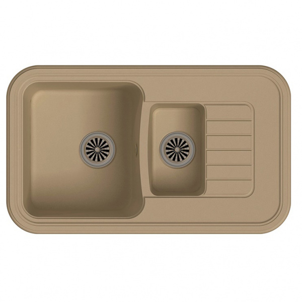 Мойка кухонная Ewigstein Antik A- 60KF топаз фото