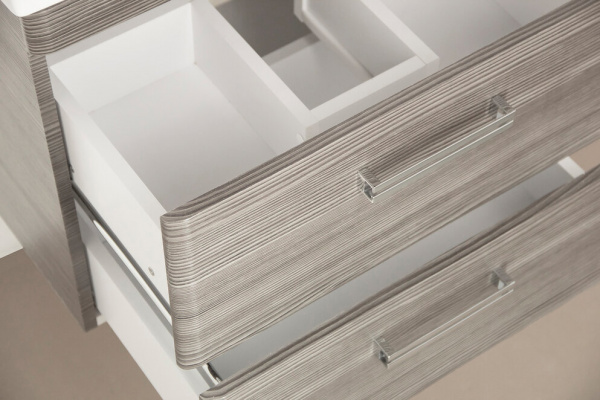 Тумба под раковину Style Line Лотос 60, шелк зебрано, Plus фото