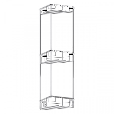 Полочка-решетка трехуровневая треугольная FBS Ryna RYN 004 фото