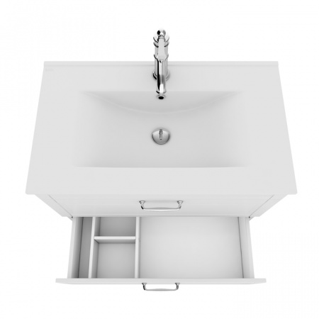 Тумба с раковиной Iddis Oxford OXF80W0i95K 80 см фото