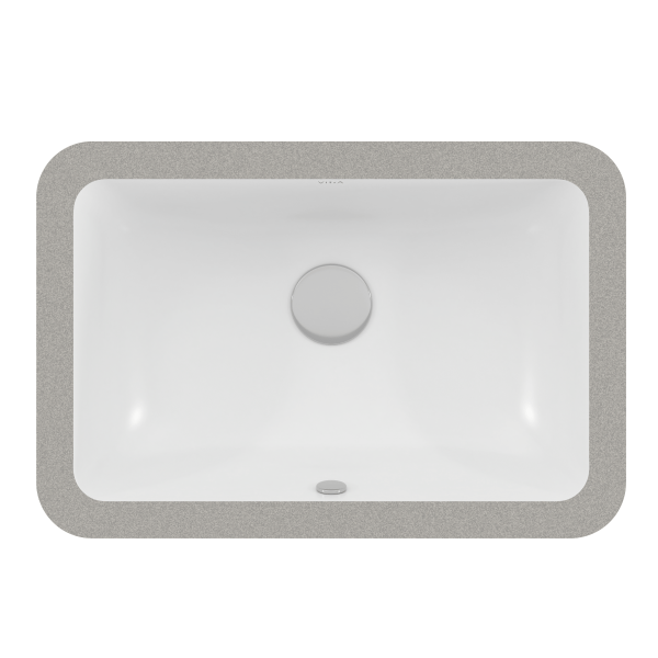 Раковина встраиваемая снизу Vitra S20 7475B003-0618 55x37 фото