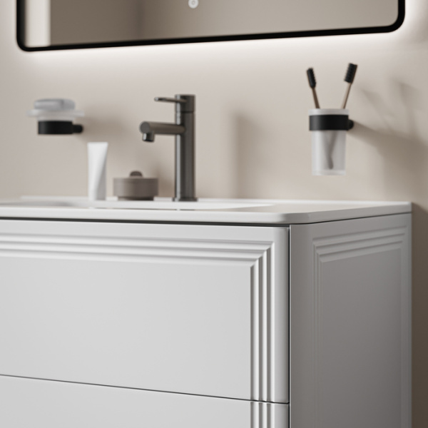 Тумба с раковиной Iddis Oxford Neo Oxford Neo OXN80W0i95K 80 см, белая фото
