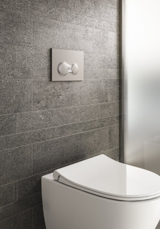 Комплект VitrA Sento Hygiene 9830B003-7207 подвесной унитаз + инсталляция + кнопка фото