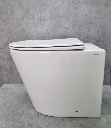 Унитаз приставной CeramaLux NS-3178 с сиденьем soft close фото