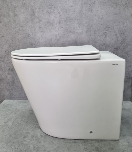 Унитаз приставной CeramaLux NS-3178 с сиденьем soft close фото