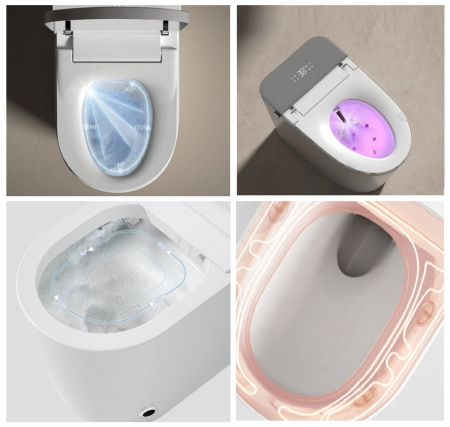 Умный электронный унитаз с функцией биде Cerutti SPA Ester Smart CT10617 фото