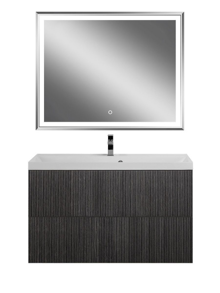 Тумба под раковину Art&Max Verona-Push AM-Verona-Push-1000-2C-SO-KD кадена дарк фото