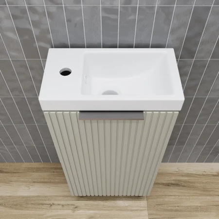 Тумба напольная Style Line Соло ЛС-00002430 санд серая галька фото