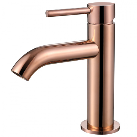 Смеситель для раковины Abber Wasser Kreis AF8110RG розовое золото фото