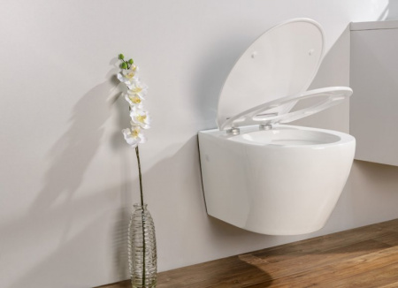 Унитаз подвесной BelBagno Prospero BB507B безободковый фото