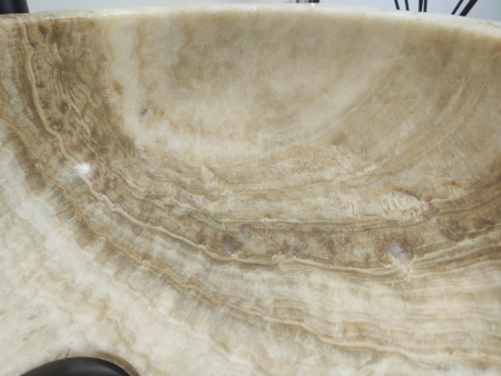 Накладная раковина из оникса Indo Erozy Бавиан EO-00047 фото