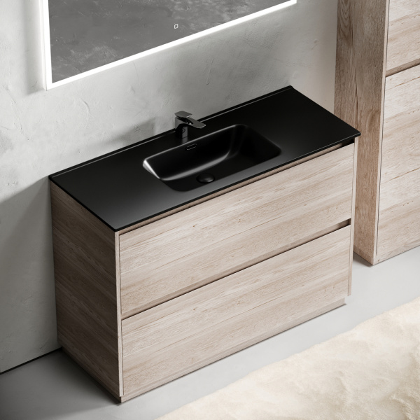 Тумба под раковину Sancos Libra Floor LB120F-1EG дуб галифакс натуральный фото