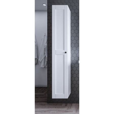 Шкаф-пенал Бриклаер Хелена 30 4627125416392 белый фото