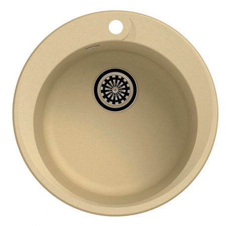 Мойка кухонная Ewigstein Rund R- 45 бежевый фото