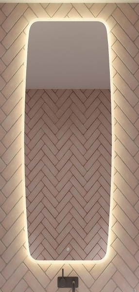 Зеркало с подсветкой Art&Max Forli AM-For-500-1200-DS-F 50x120 фото