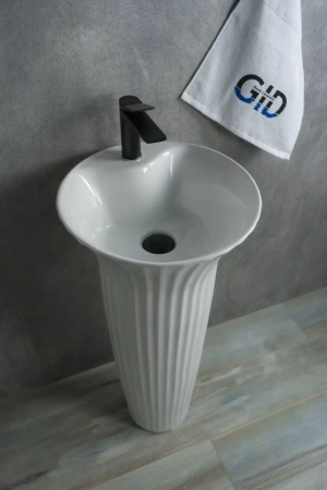 Напольная раковина Gid Nb132 41x41 фото