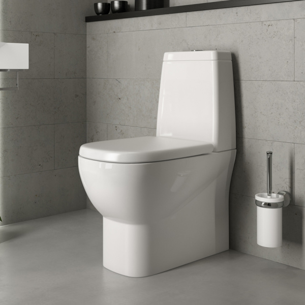 Унитаз-компакт Sanita luxe Infinity с сиденьем soft close INFSLCC01040522 фото