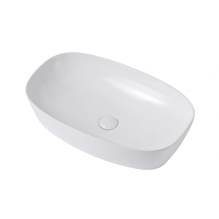 Накладная раковина Abber Rechteck AC2206 60x39 белая фото