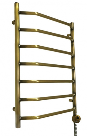 Полотенцесушитель электрический Domoterm Лаура П7 (500х700) (бронза) правый фото