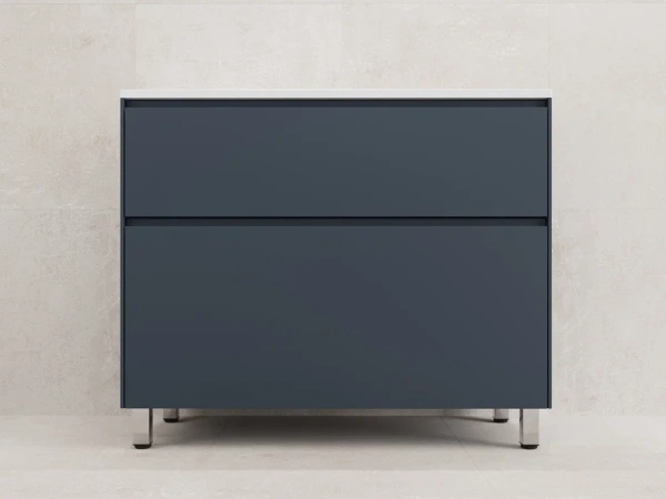 Тумба напольная под раковину Style Line Лима 100 ЛС-00002349 графит фото