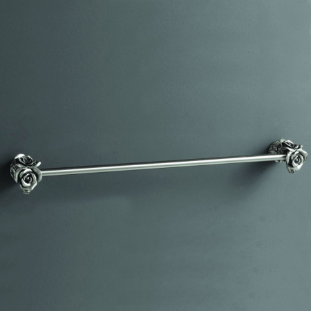 Полотенцедержатель Art&Max Rose AM-B-0917-T серебро фото