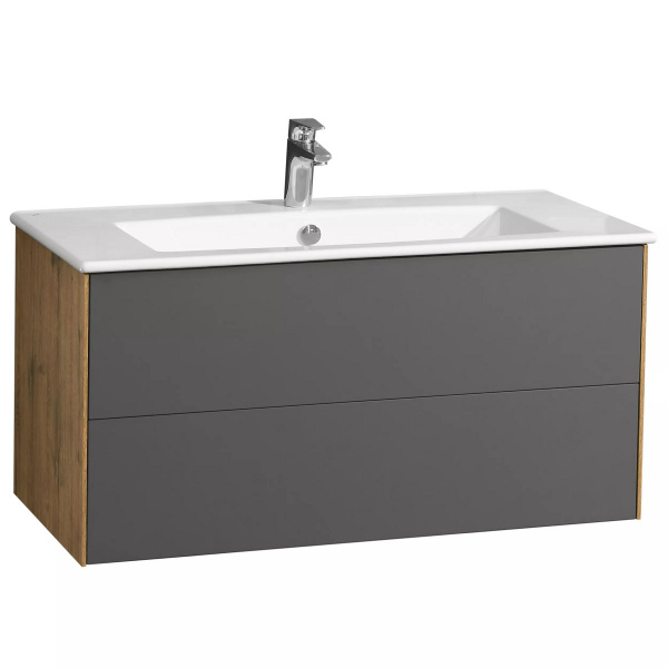 Тумба с раковиной Акватон Сохо 100 1A258201AJA00 фото