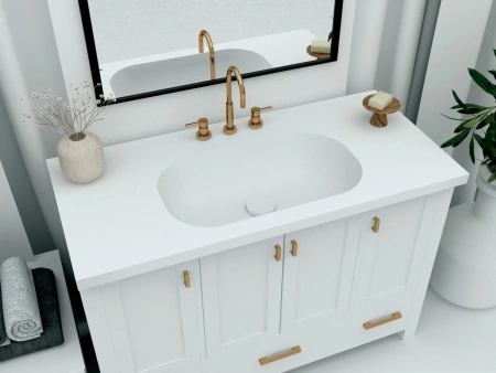 Встраиваемая раковина Montebianco Loreto Sesto 57x31 фото