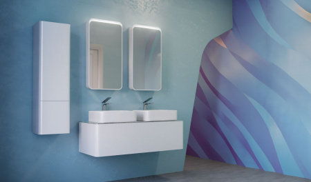 Тумба под раковину Raval Pure 120 Pur.01.120/P/W фото