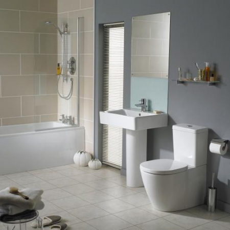 Унитаз Ideal Standard Connect Space E119601 с бачком Cube E797001 фото