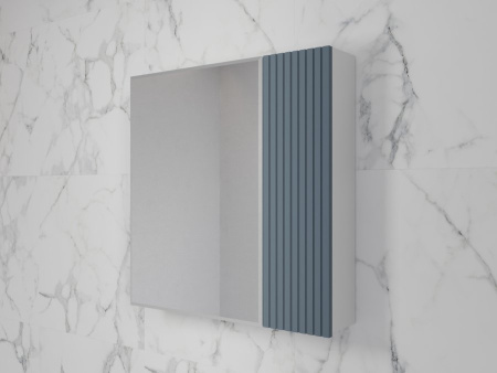 Зеркальный шкаф Style Line Стокгольм 70 ЛС-00002323 графит софт фото