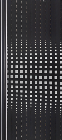 Душевая дверь Parly DE90B 90 см, черная фото