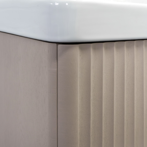 Тумба с раковиной Comforty Ангара 90П 00-00021036 дуб латте фото