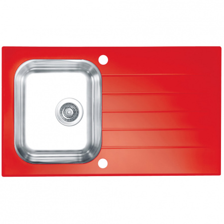 Мойка для кухни Alveus Glassix 10 Красный фото