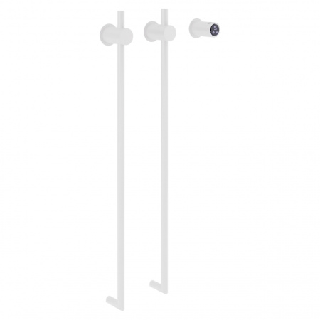 Электрический полотенцесушитель Abber Charme AH4002MW белый матовый фото