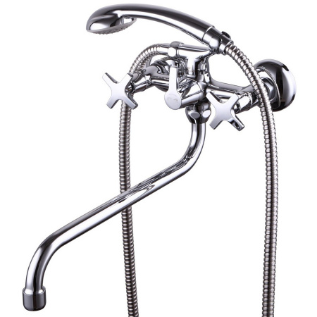 Смеситель для ванны с душем Kaiser Crystal 28155 фото