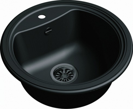 Мойка кухонная Ewigstein Antik A- R50 антрацит фото