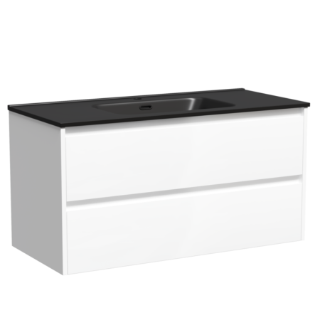 Тумба под раковину Sancos Libra LB100W белая фото